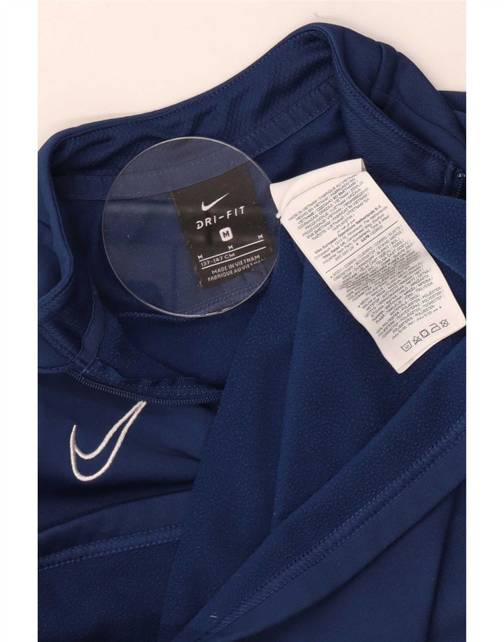 Nike Boys Dri Fit Pullover Treino Top 10-11 Anos Médio Azul Marinho