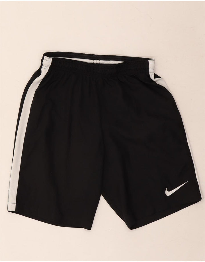 NIKE Masculino Dri Fit Sport Shorts Pequeno Preto Colourblock Poliéster