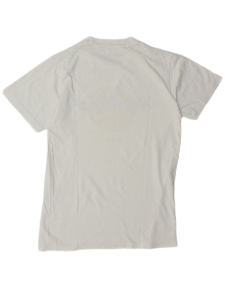 Camiseta masculina com estampa agradável do Hard Rock Cafe, top pequeno de algodão branco