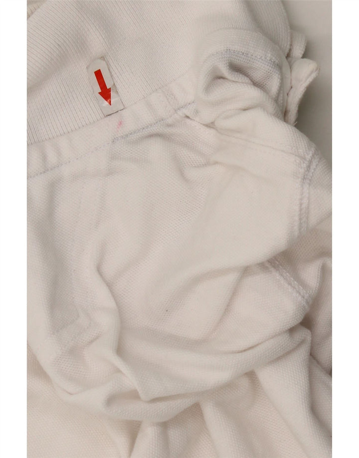 Camisa polo masculina Fat Face XS algodão branco