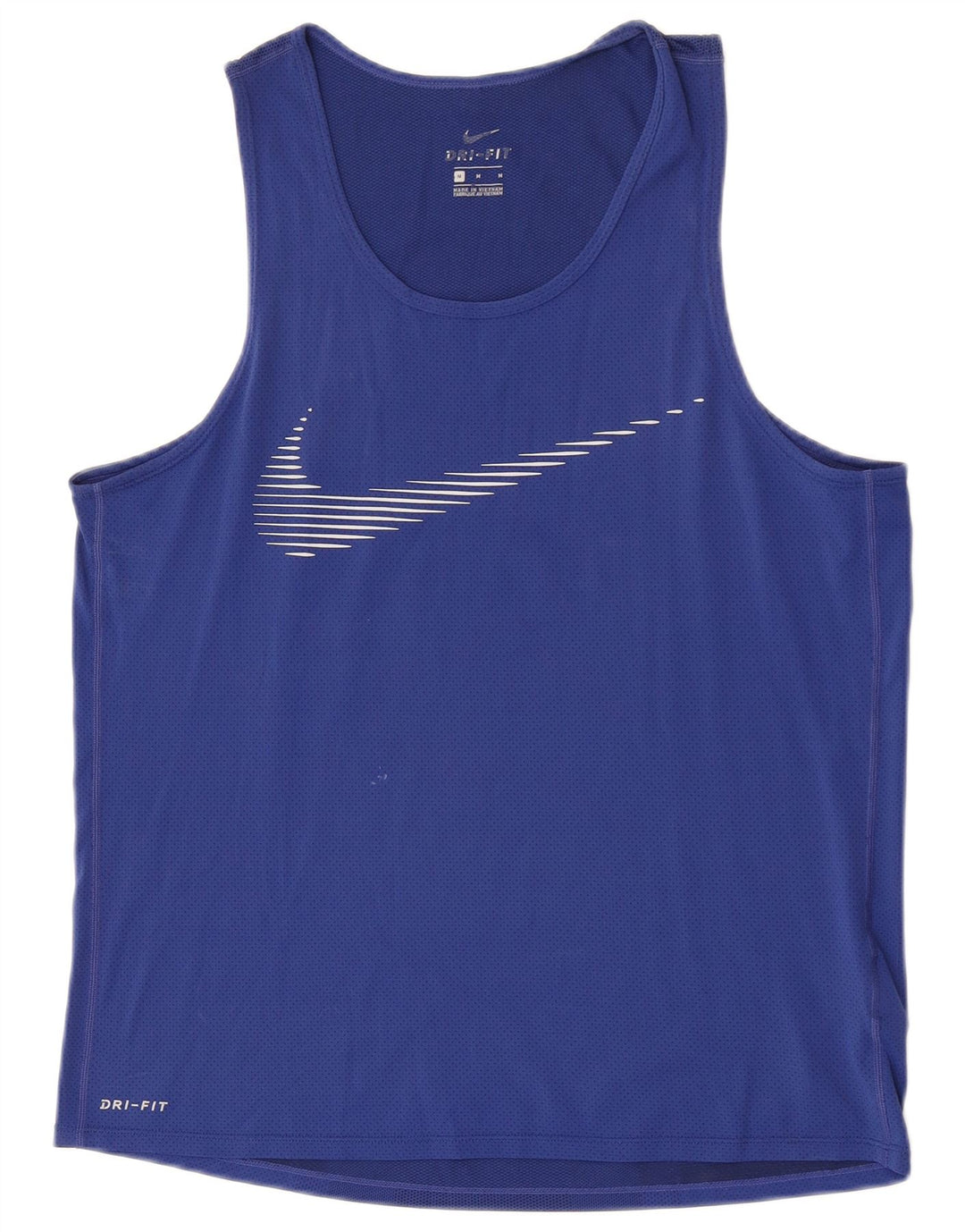 Colete Nike Masculino Dri Fit Graphic Top Médio Azul Poliéster