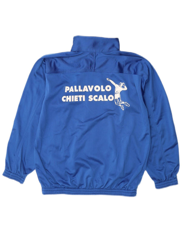 CHAMPION Meninos Jaqueta de Treino Gráfico 11-12 Anos Azul Poliéster