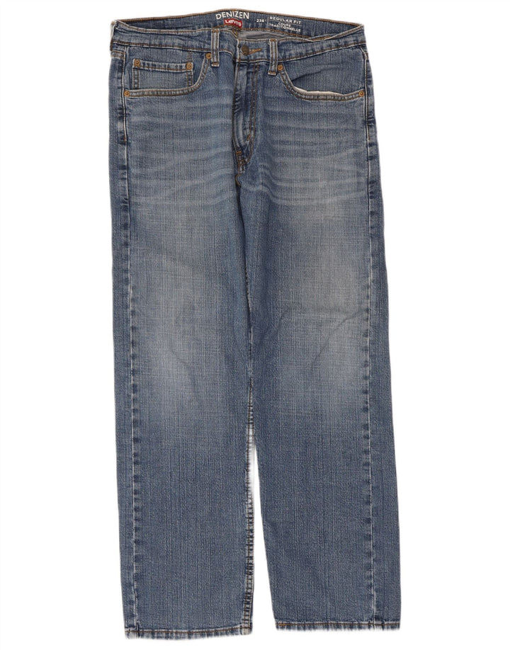 Jeans feminino Levi's Denizen Regular Fit Straight W34 L30 Azul