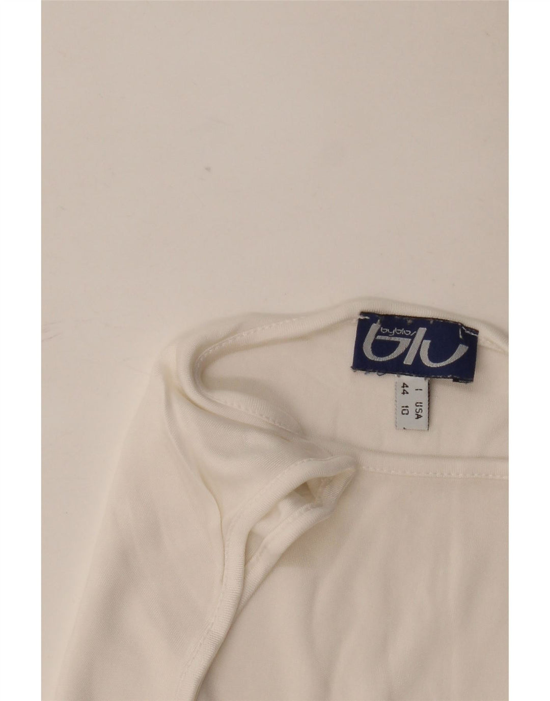 Colete feminino Byblos Top IT 44 médio branco