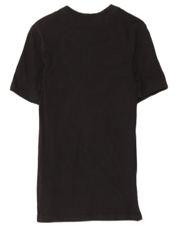 Camiseta alta masculina Jordan XS algodão preto