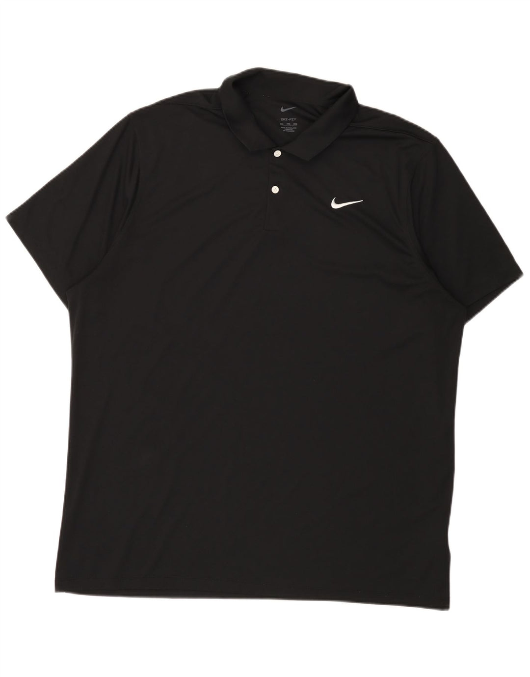 Camisa polo masculina Nike 2XL poliéster preto