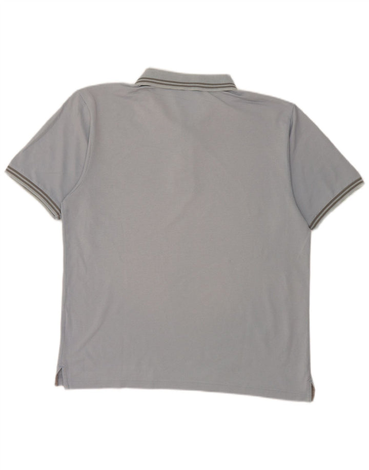 Camisa polo masculina Champion de manga curta regular fit azul médio