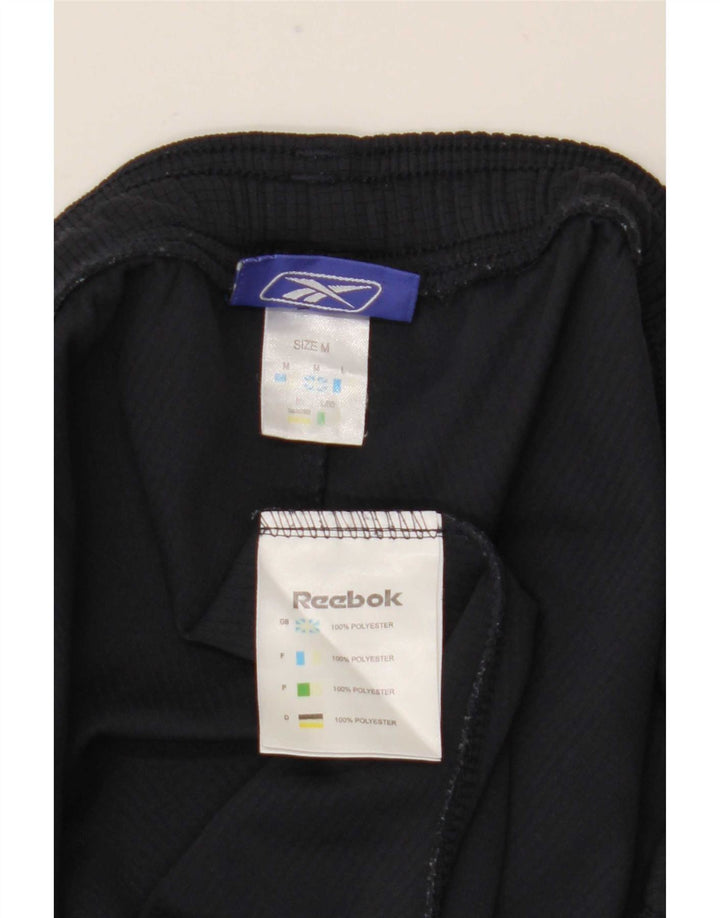 Shorts esportivos masculinos Reebok médio azul marinho poliéster