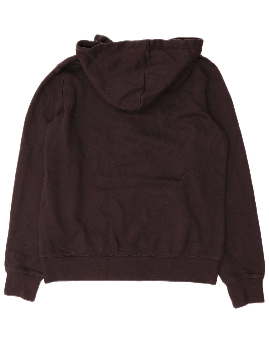 Jumper feminino com capuz gráfico Champion UK 14 algodão preto médio