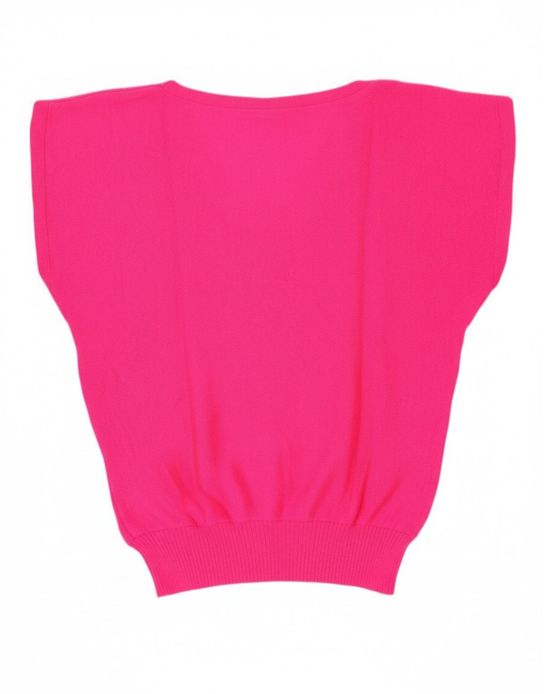Regata feminina VINTAGE com colete UK 14 rosa médio