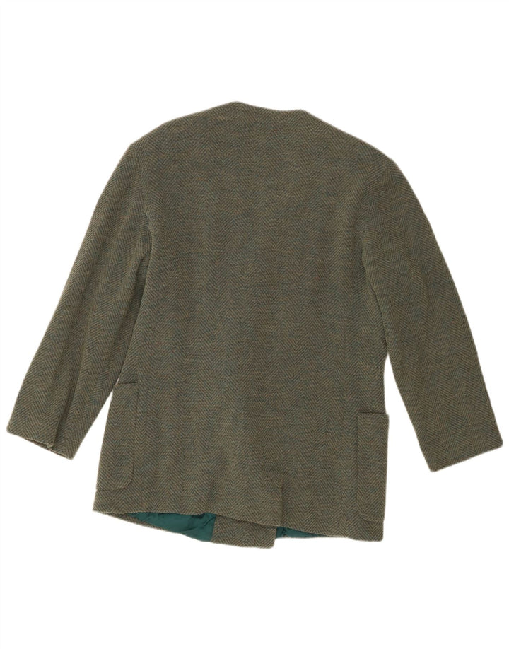 Blazer feminino Coeli Premiere IT 46 grande espinha de peixe verde