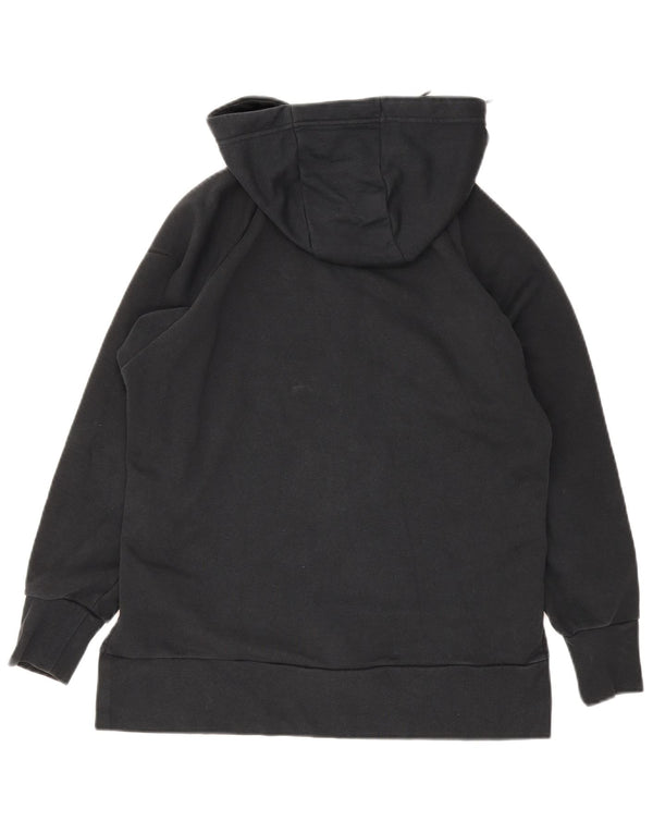 Suéter Nike masculino Dri Fit Zip com capuz pequeno poliéster preto