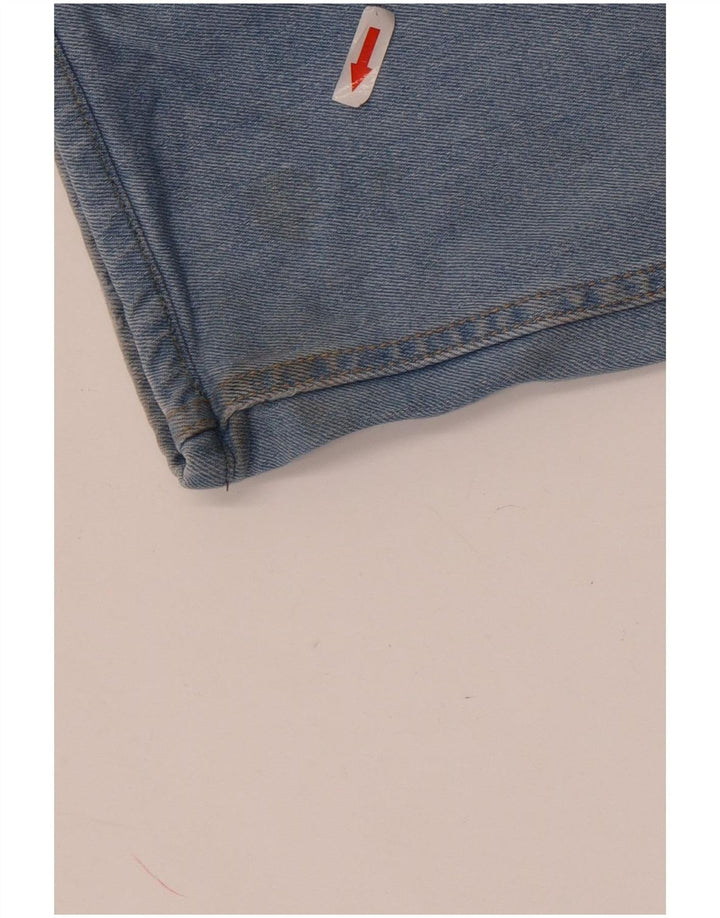 Levi's Masculino 502 Tapered Jeans W38 L32 Azul Algodão