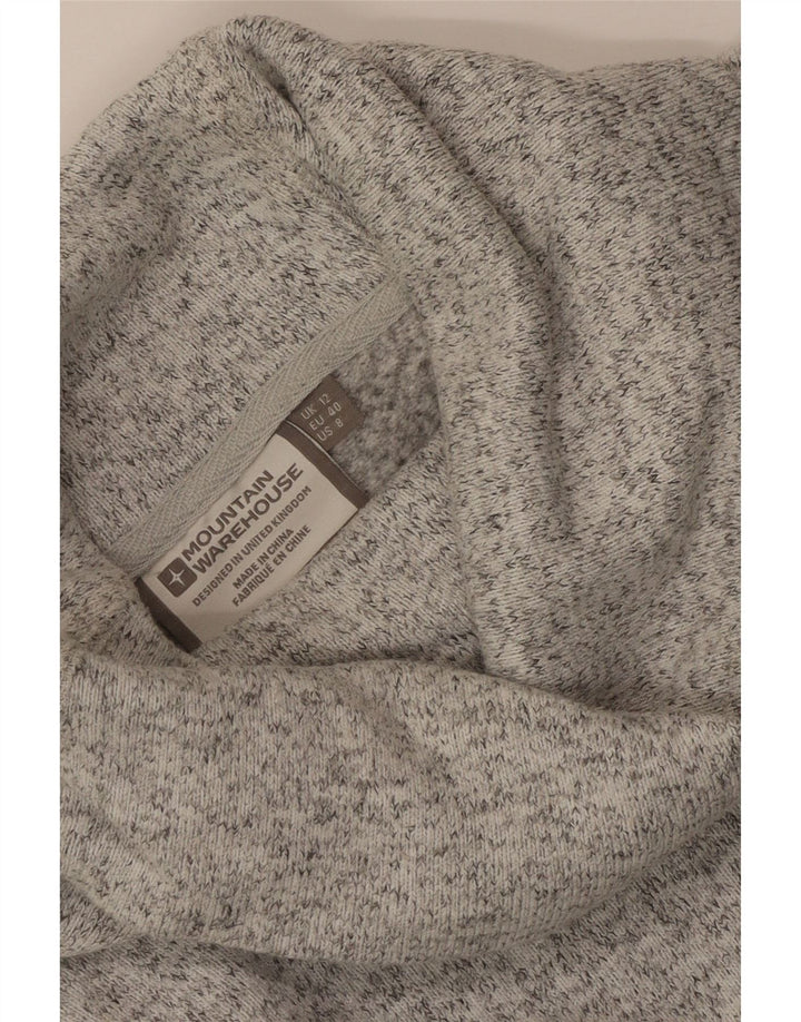 Blusa feminina Mountain Warehouse Crop Top UK 12 cinza médio manchado