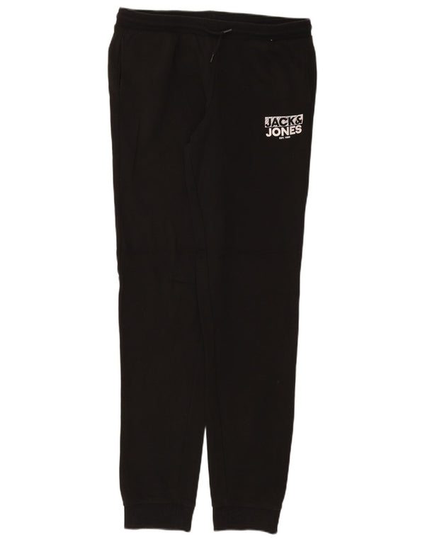 Jack & Jones Boys Graphic Calças de treino Joggers 15-16 anos Preto
