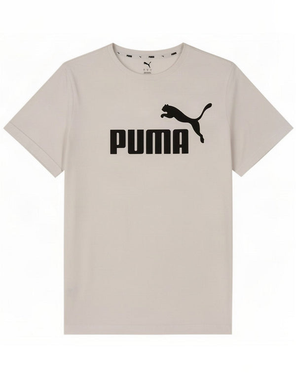 Puma Mens Graphic T-Shirt Top Grande Branco