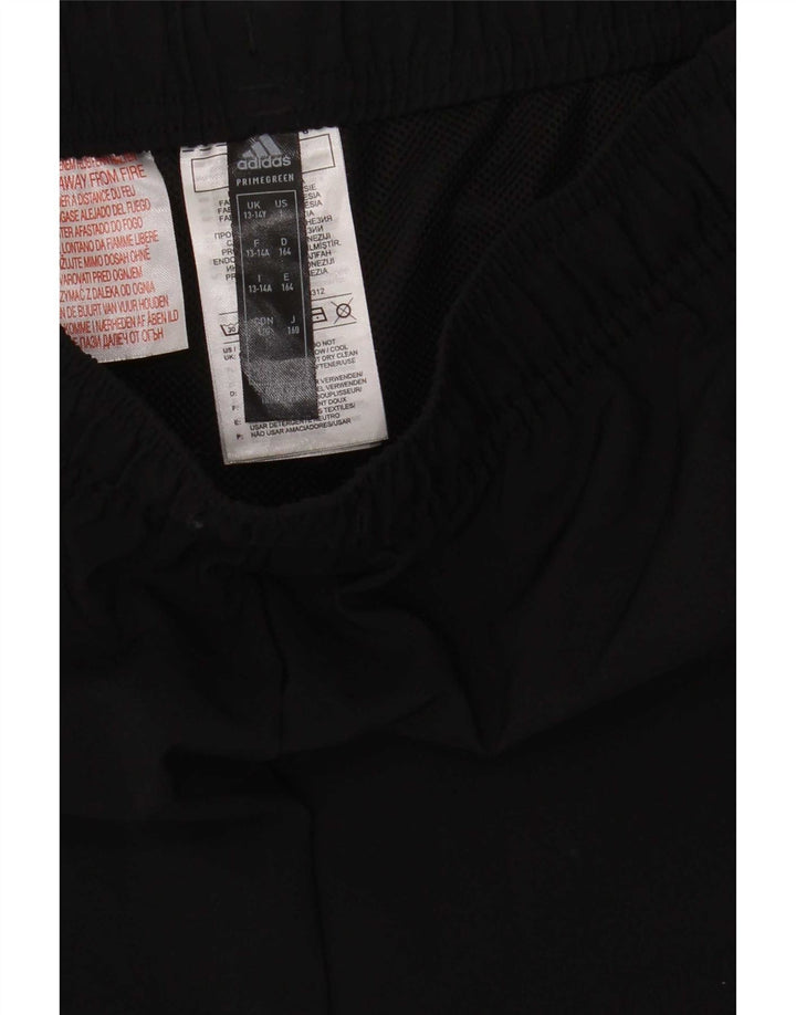 Shorts esportivos Adidas meninos 13-14 anos preto poliéster