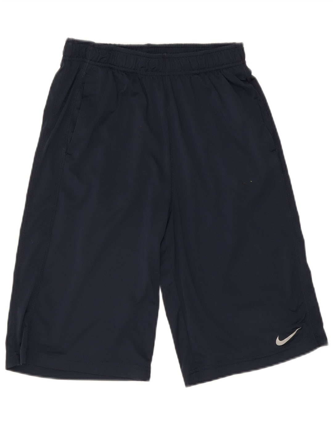 Shorts esportivos masculinos NIKE Dri Fit XL azul marinho poliéster