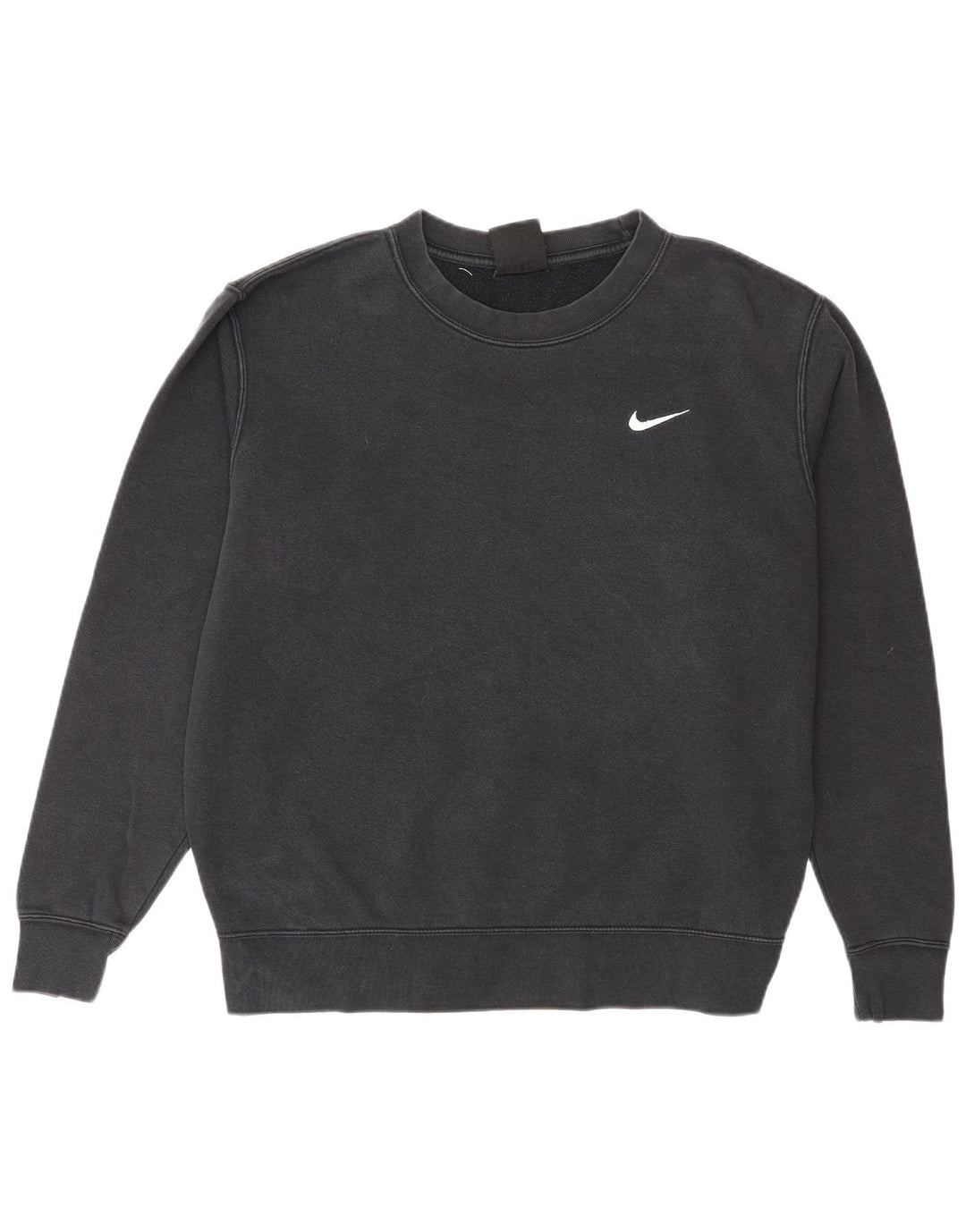 Nike masculino moletom jumper médio algodão preto