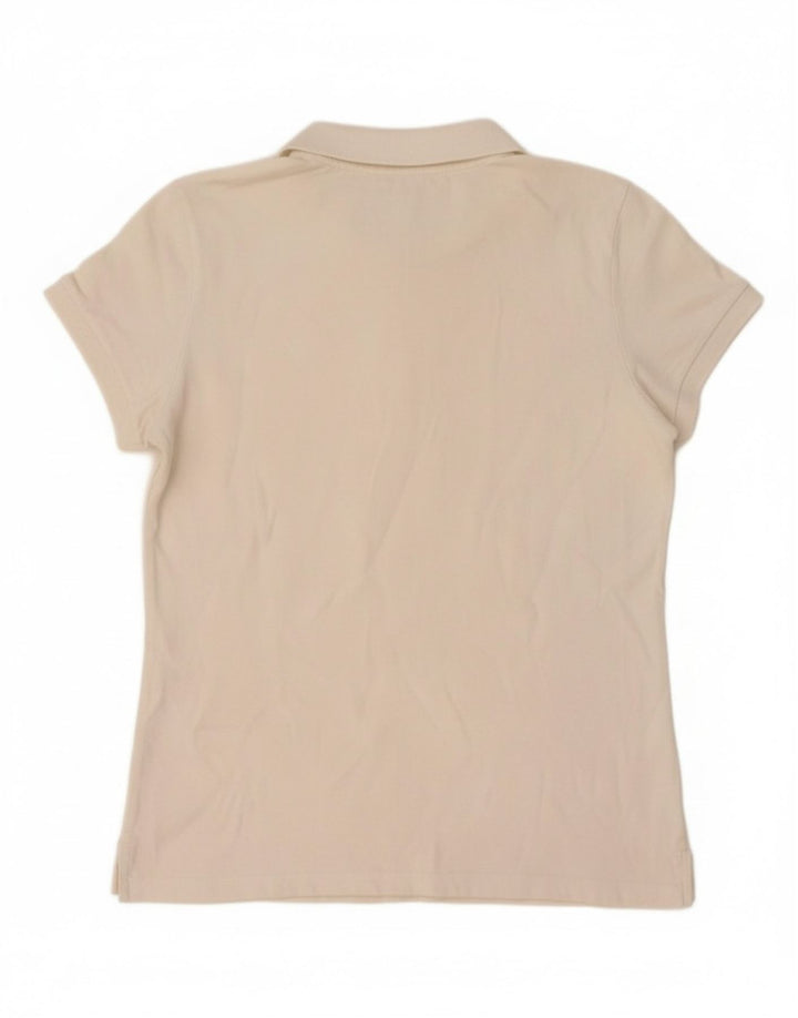 Camisa polo feminina JOOP 13-14 anos algodão branco