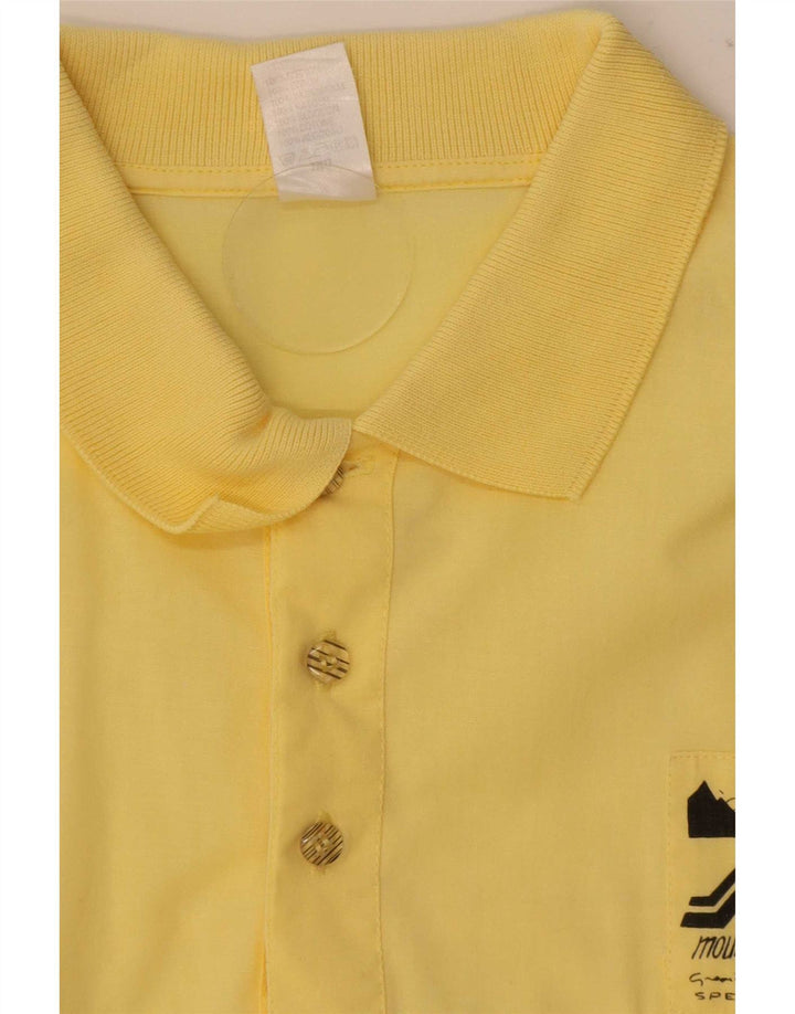 Camisa pulôver masculina C&A gráfica de manga curta grande algodão listrado amarelo