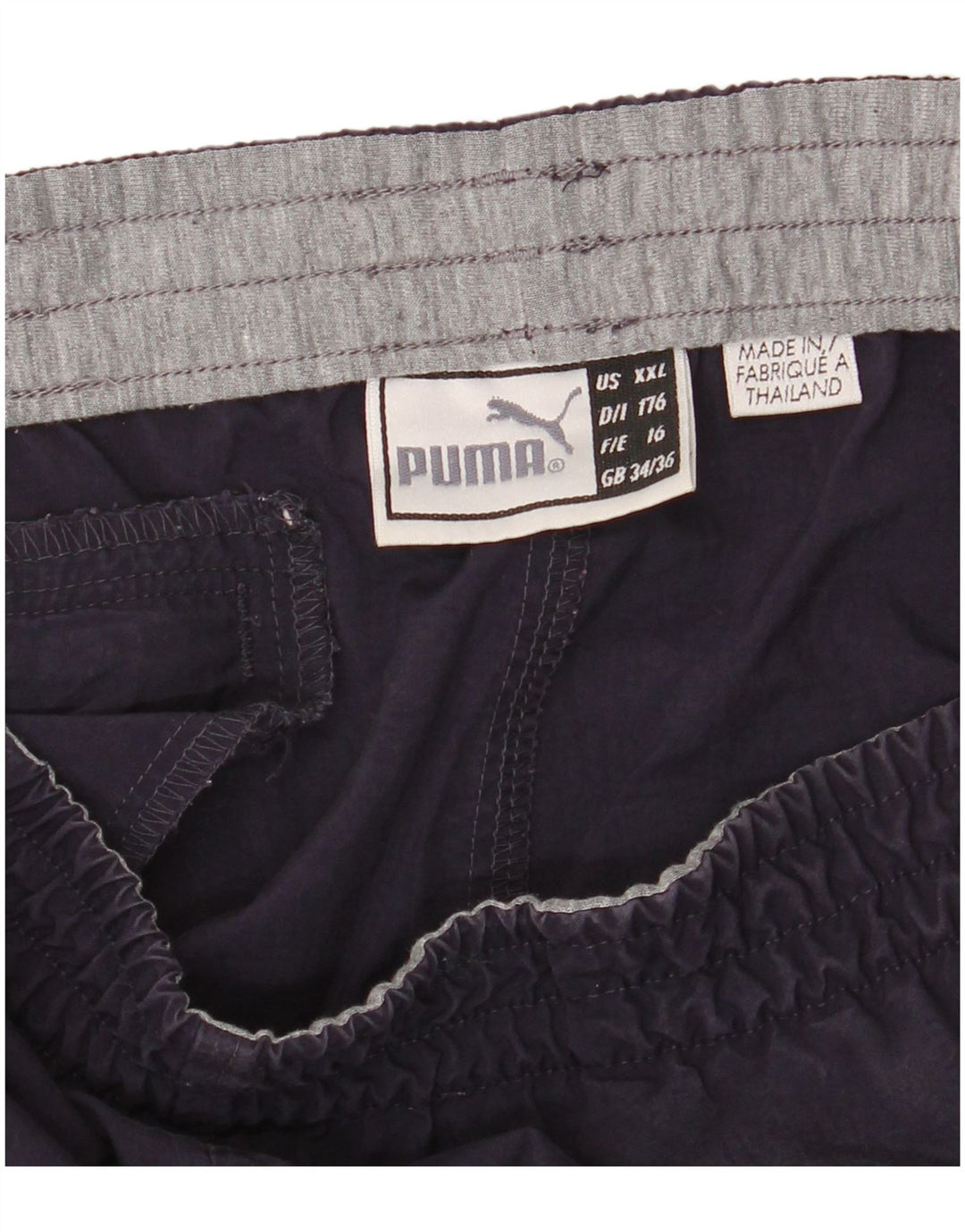 Calça de treino masculina Puma 2XL azul marinho