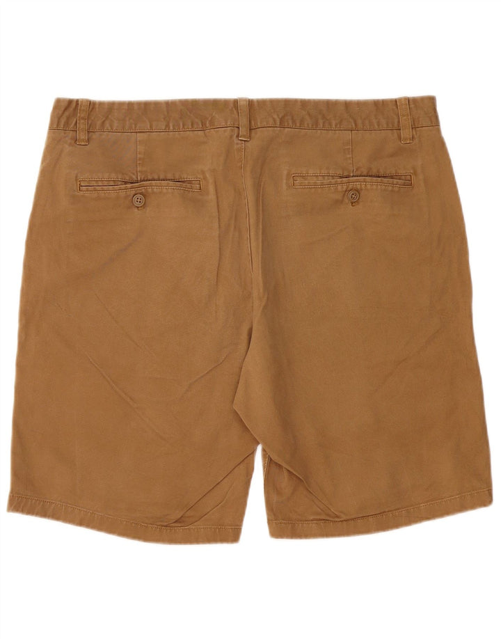 BONOBOS Mens Chino Shorts W36 Grande Algodão Bege