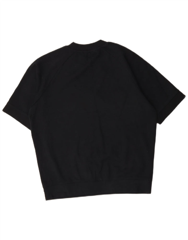 Camiseta masculina Zara Top grande azul marinho