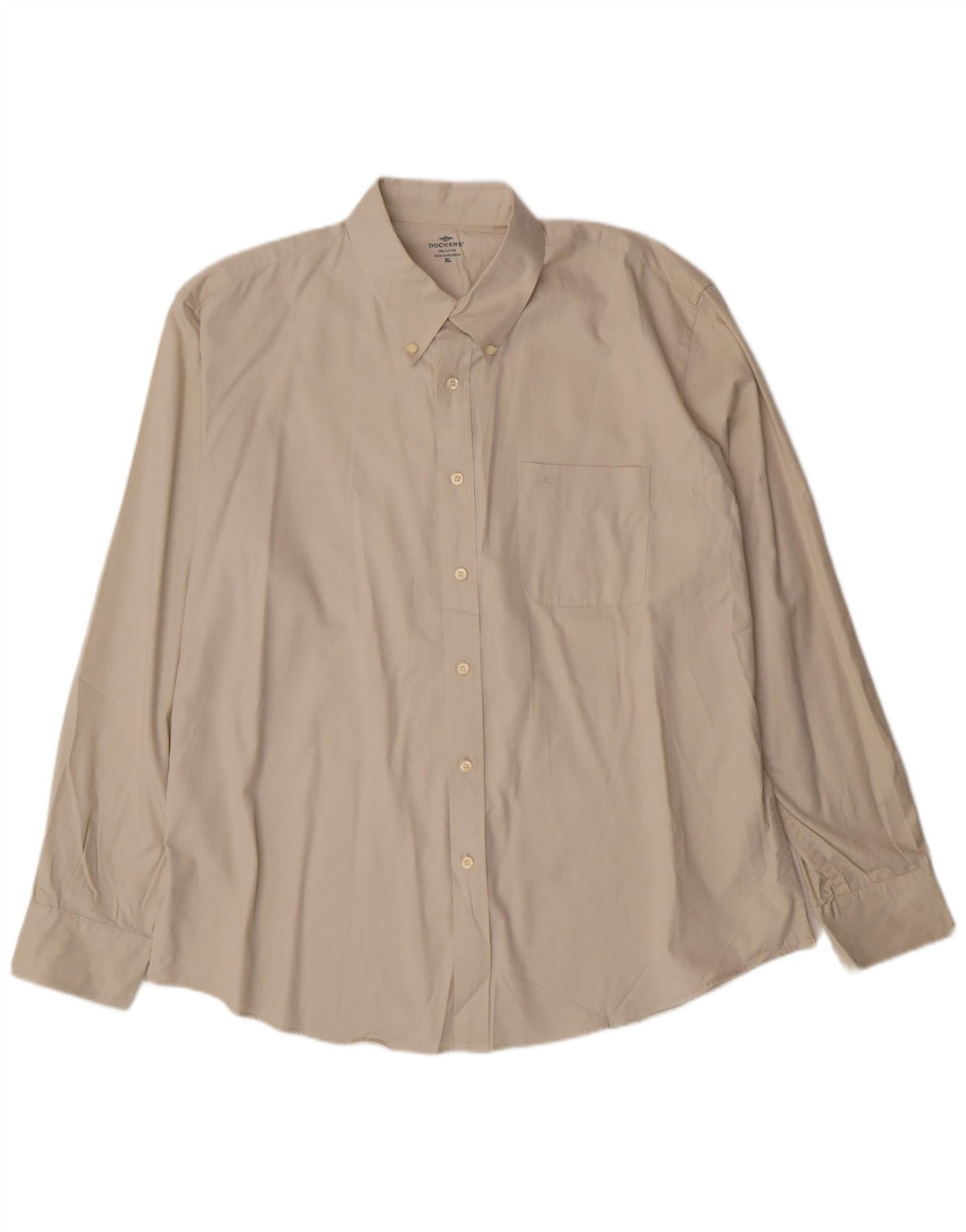 Camisa masculina DOCKERS XL algodão bege