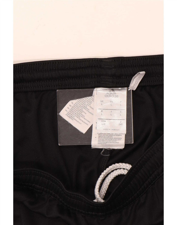 Adidas Masculino Climalite Sport Shorts Grande Preto Colorblock