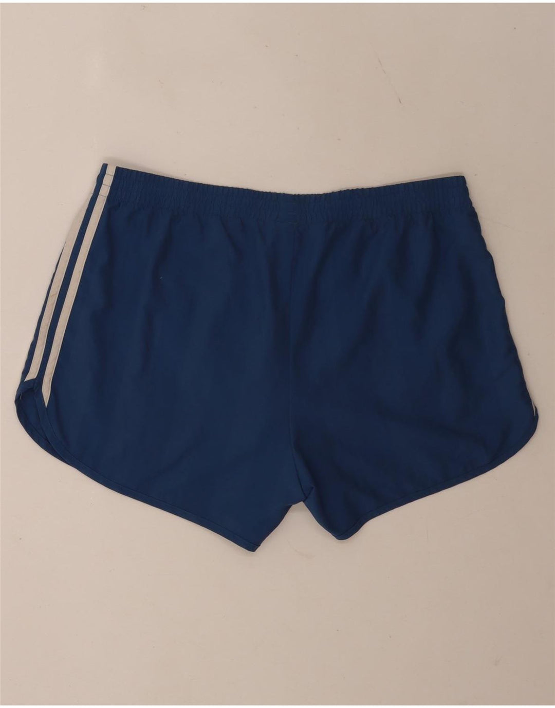 Shorts esportivos masculinos Adidas grande poliéster azul