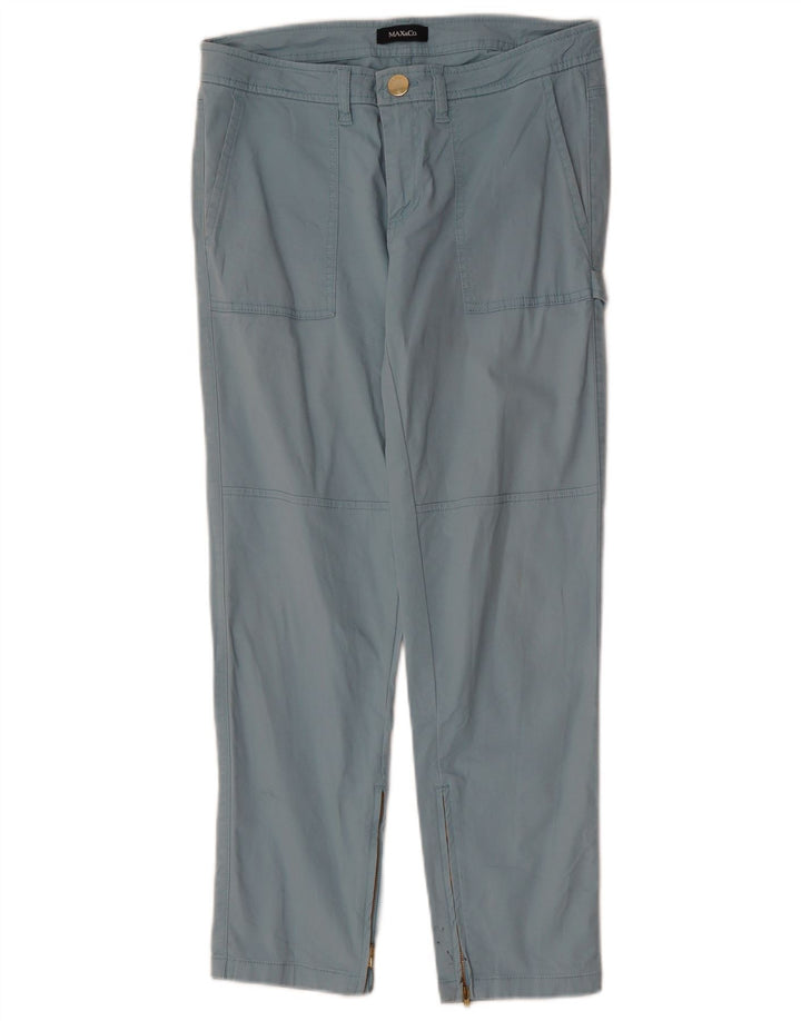 Calça Chino Reta Feminina MAX & CO. W30 L26 Azul