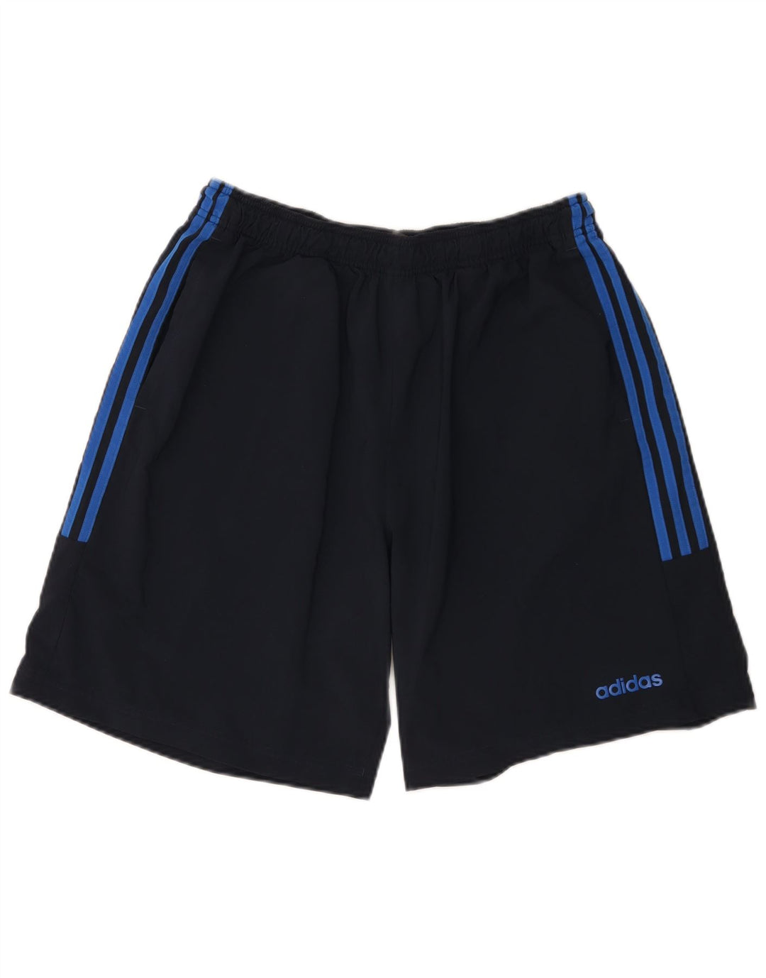 Shorts esportivos masculinos Adidas XL azul marinho poliéster
