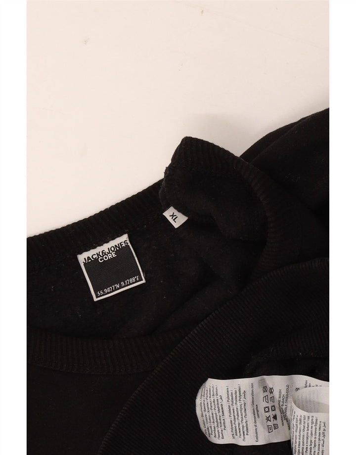 JACK & JONES moletom masculino Jumper XL algodão preto