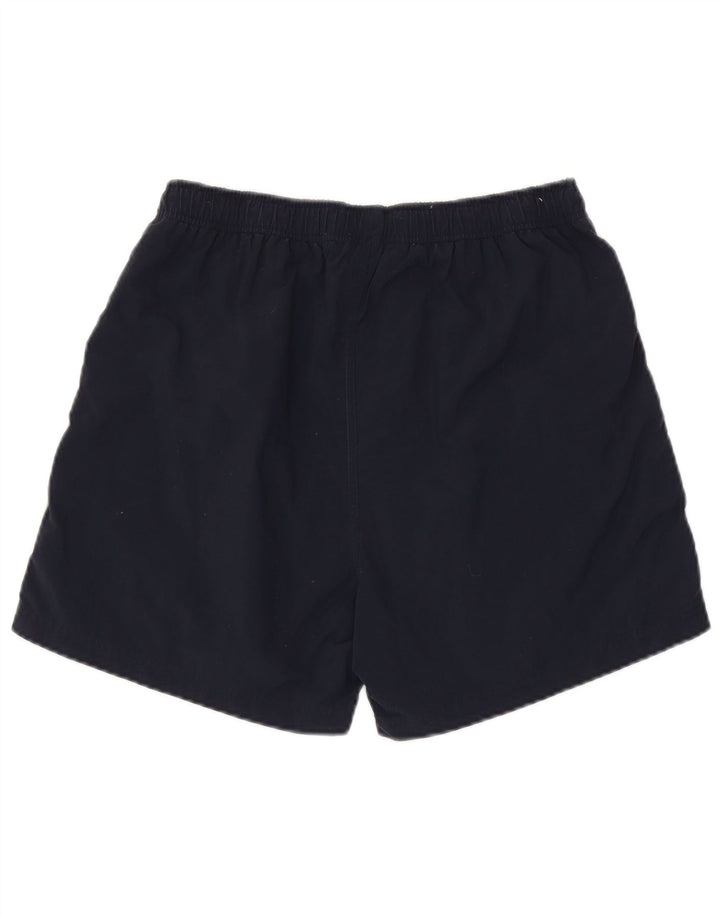 Shorts esportivos masculinos Asics médio azul marinho Colourblock Nylon