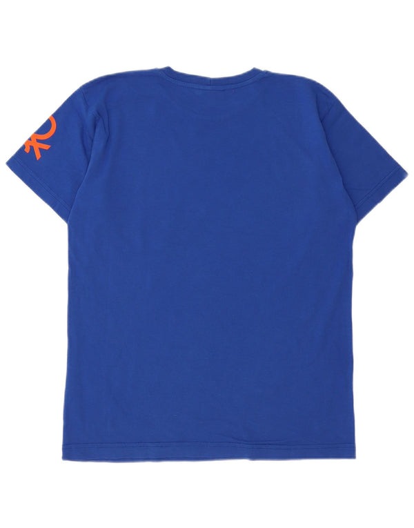 Camiseta Benetton Boys Disney Graphic Top 11-12 Anos 2XL Algodão Azul