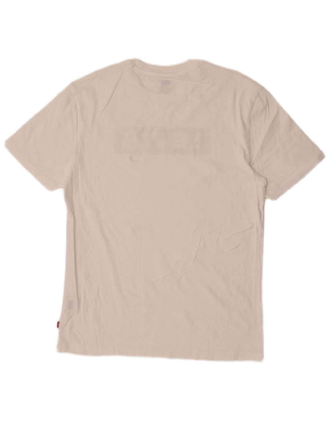 Camiseta gráfica masculina Levi's Top médio algodão branco
