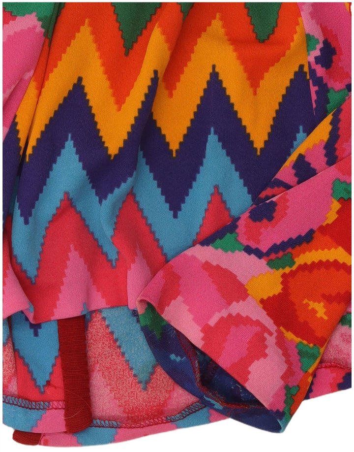 Suéter cardigã feminino ROCCOBAROCCO IT 44 médio multicolorido Chevron