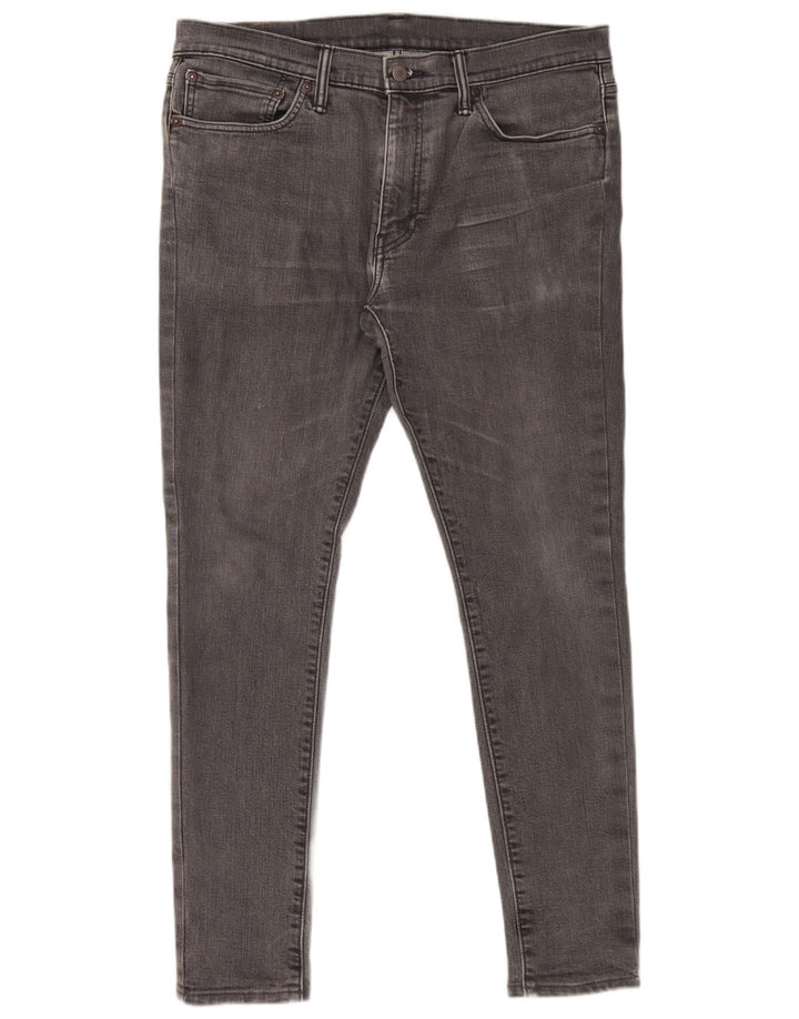 Jeans Levi's Masculino 511 Slim W36 L32 Algodão Cinza