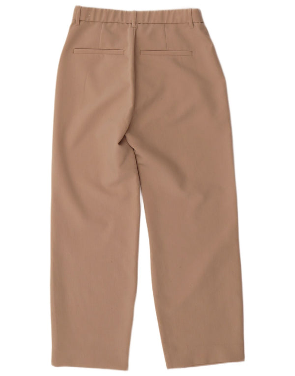 Calça Chino Feminina Abercrombie & Fitch EUA 6 Médio W28 L28 Bege