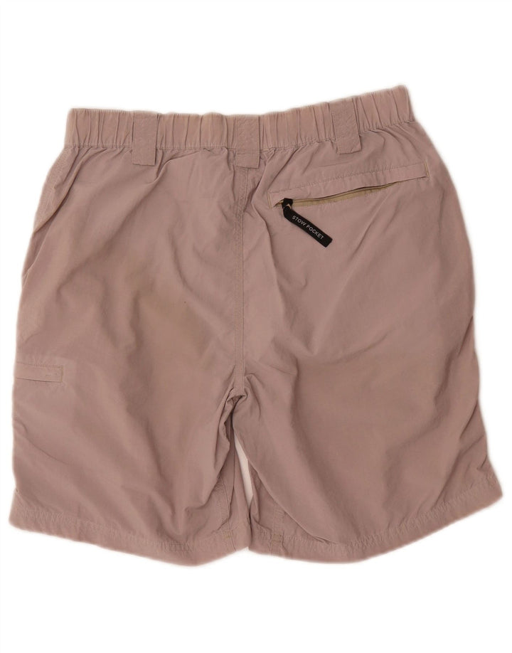 THE NORTH FACE Mens Cargo Shorts Pequeno W28 Nylon Bege