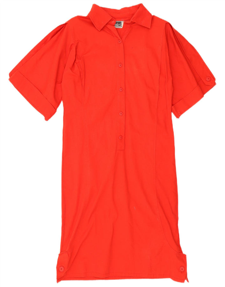 Luisa Spagnoli Vestido Shift Feminino Reino Unido 14 Grande Vermelho