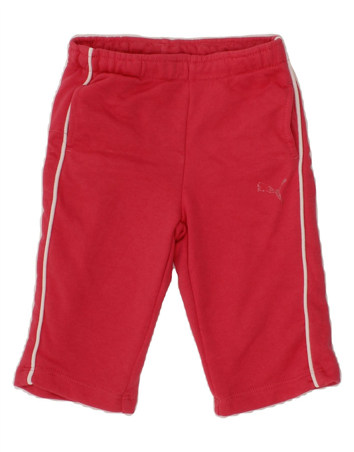 PUMA Baby Girls Tracksuit Trousers 3-6 Months Pink Vintage Puma and Second-Hand Puma from Messina Hembry 
