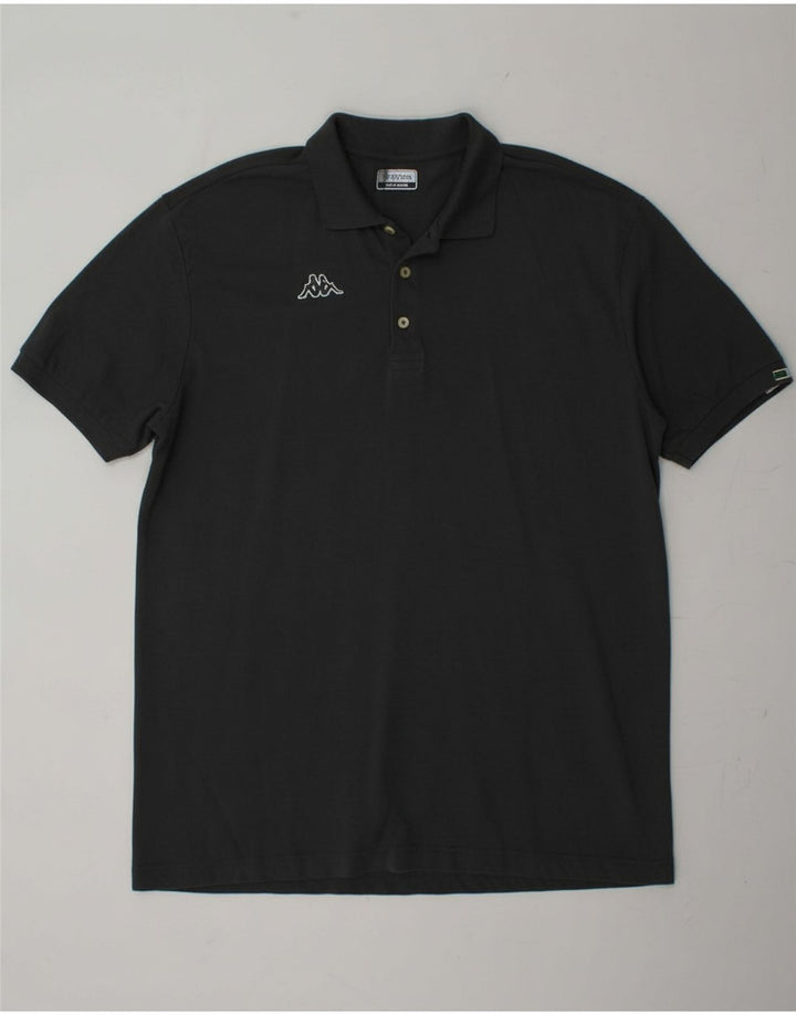 Camisa polo masculina KAPPA 3XL algodão cinza