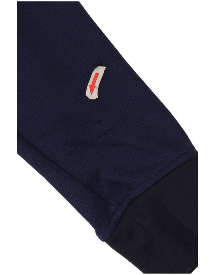 Jack & Jones moletom masculino com capuz azul médio poliéster