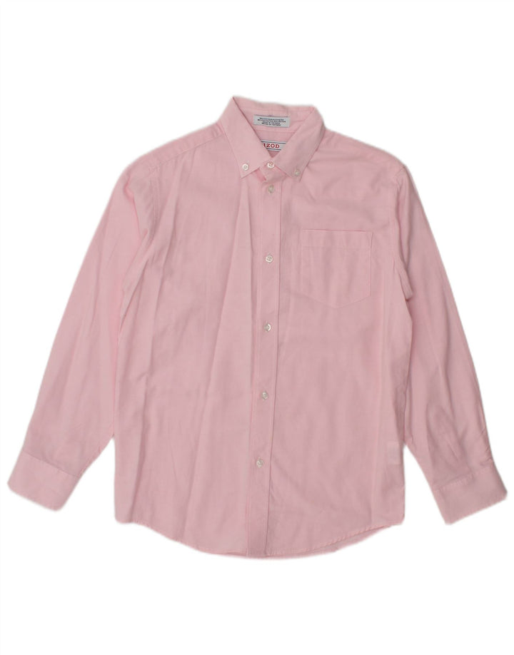 Camisa Izod Menino 11-12 Anos Algodão Rosa