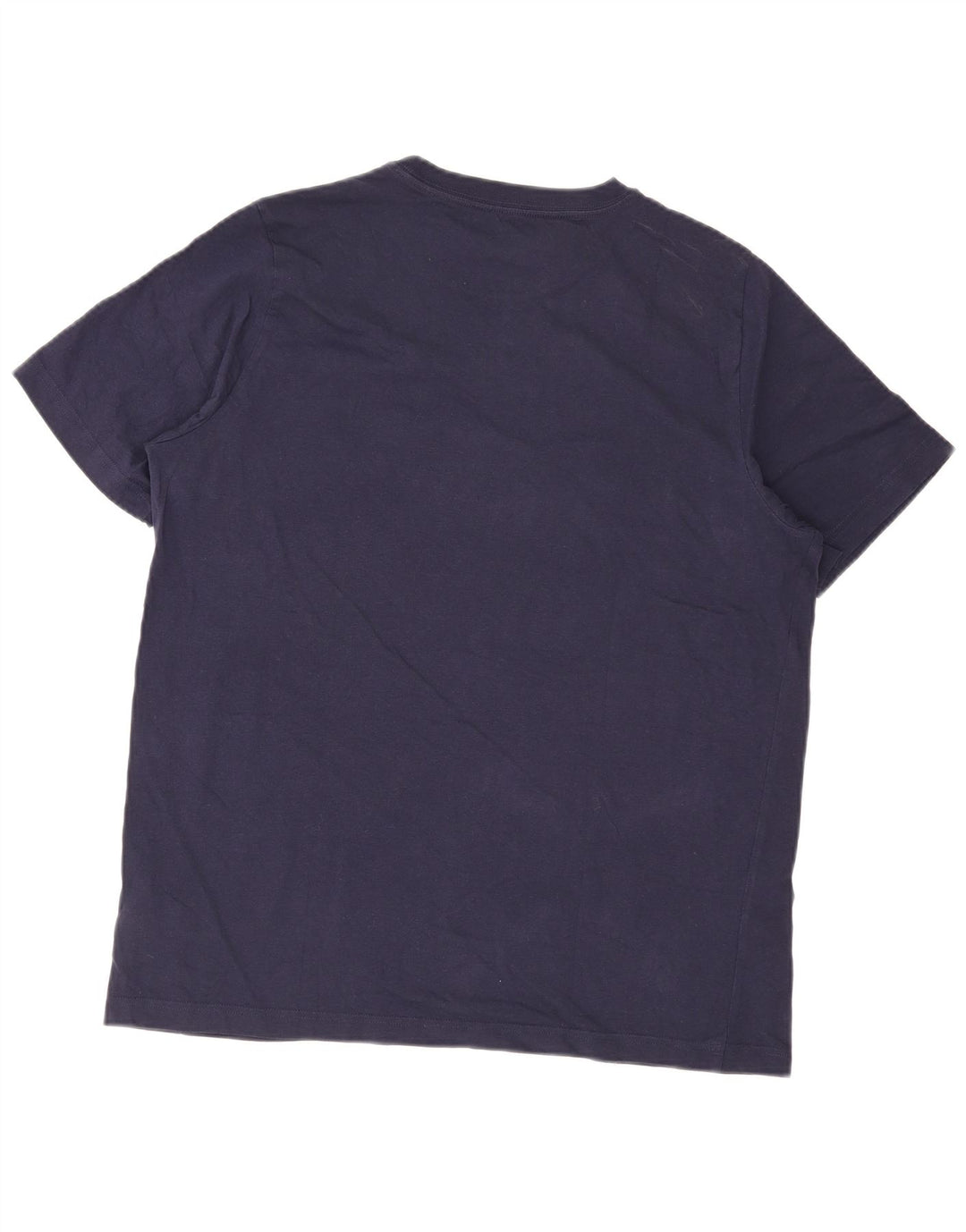 Camiseta masculina Puma Graphic Top grande algodão azul marinho