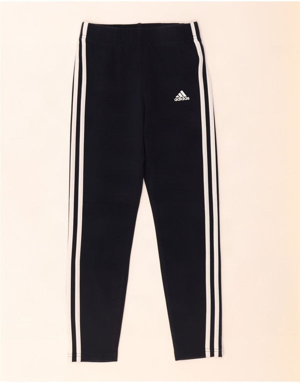 Leggings Adidas Menino 11-12 Anos Azul Marinho Algodão