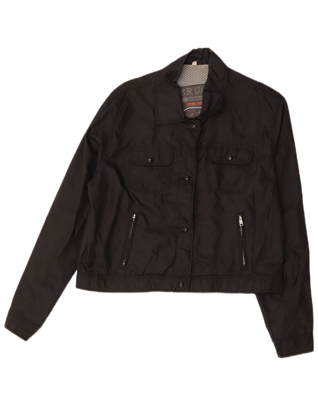 Jaqueta utilitária feminina Brugi IT 48 XL preta