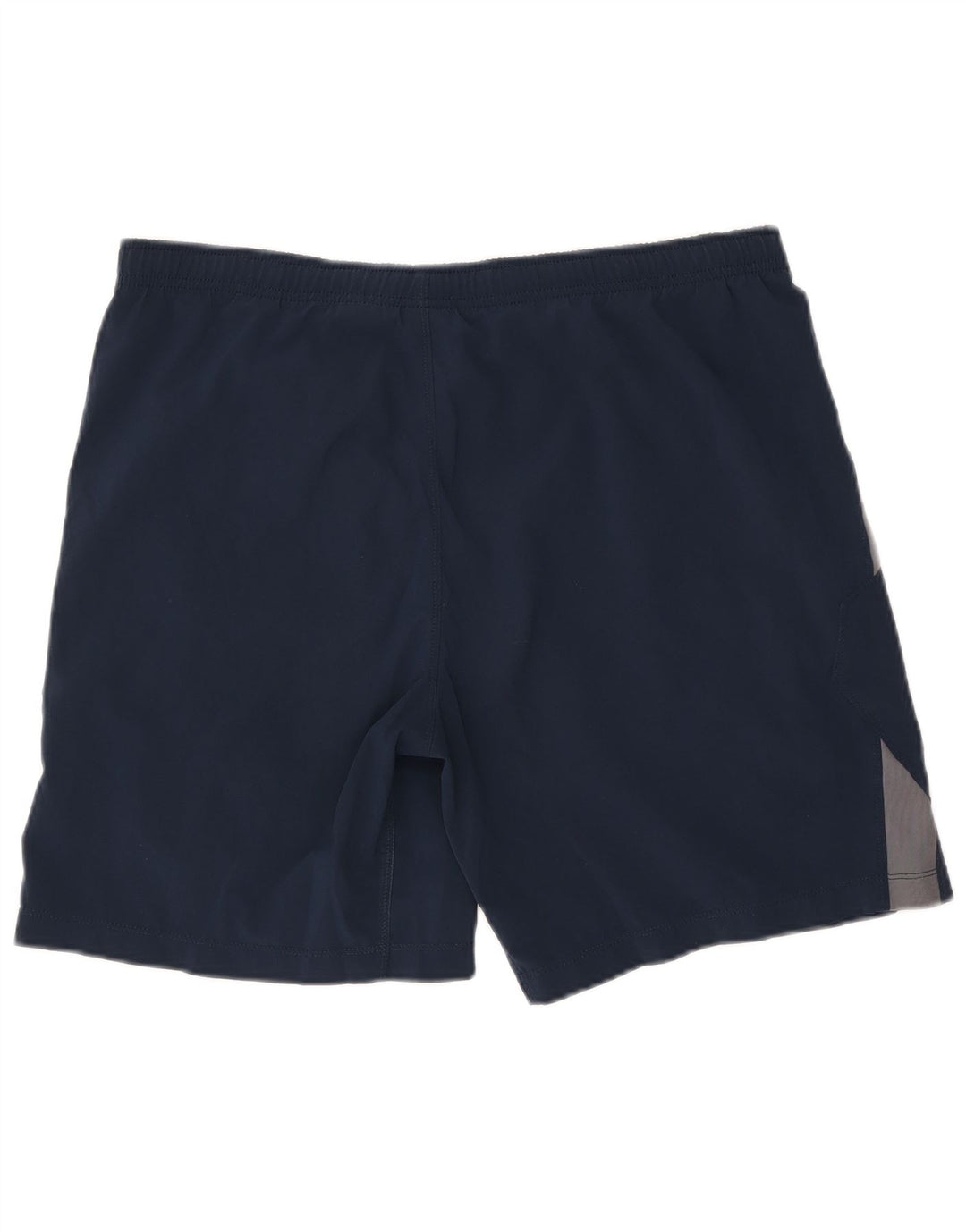 Shorts esportivos masculinos Nike pequenos poliéster colorblock azul marinho